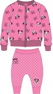 OCIEPLANY DRES DLA DZIEWCZYNKI BLUZA SPODNIE MYSZKA MINNIE DISNEY 68 (6)