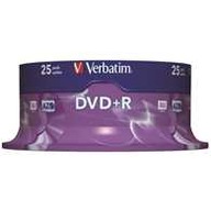 Płyty Verbatim DVD+R 4,7GB 16x 25szt