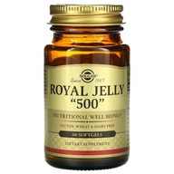 Solgar Royal Jelly 500mg Materská kašička Včelí kruh Zdravé srdce 60 kapsúl