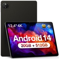 Tablet DOOGEE T30max 12,4" 20 GB / 512 GB čierny