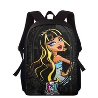 PLECAK SZKOLNY Monster High Anime drukowanie pleca