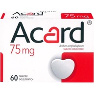 Acard 75mg na serce choroby ukłądu krążenia 60x