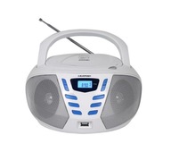 Radioodtwarzacz przenośny CD USB Blaupunkt BB7WH FM Biały