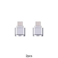 2x Jednoczęściowy adapter czytnika kart USB C