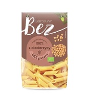 BARTOLINI MAKARON PENNE Z CIECIERZYCY BEZGLUTENOWY WEGAŃSKI BIO 250 g