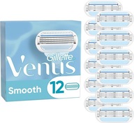 Gillette Venus Smooth damskie ostrza do golenia, zestaw 12 sztuk