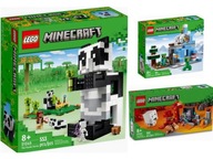 KLOCKI LEGO Minecraft 21245 Rezerwat pandy + DWA SUPER ZESTAWY!