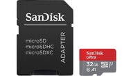 Karta pamięci SANDISK Ultra MicroSDHC 32GB