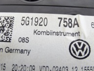 dials clock dials VW GOLF VII R-LINE EUROPA 5G1920758A