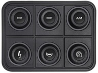 Ecumaster CAN buszos 6 gombos billentyűzet