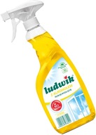 LUDWIK PŁYN DO SZYB 600 ml POMPKA LEMON