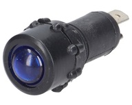kontrolka modrá LED puzdro 16 mm