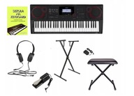 CASIO CT-X3000 Keyboard organy + dodatki zestaw XL