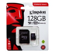 KARTA PAMIĘCI MICRO SD KINGSTON 128GB + ADAPTER