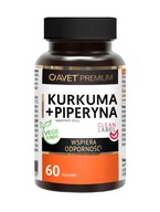 Avet Premium Kurkuma + Piperín, 60 kapsúl