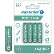 Akkumulátor Everactive AAA (R3) 500 mAh NiMH 4 db