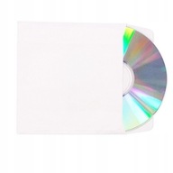 Koperty na CD Białe 125x125mm 100szt