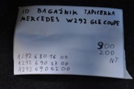 IDEALNY boot upholstery MERCEDES W292 GLE COUPE 1