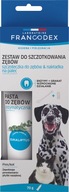 Francodex zestaw szczoteczka i pasta dla psów
