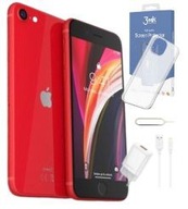 Smartfon Apple iPhone SE 2020 128GB Red / Czerwony - BATERIA 100% FOLIA 3MK