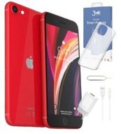 Smartfon Apple iPhone SE 2020 64GB Red / Czerwony - BATERIA 100% FOLIA 3MK