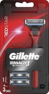 GILETTE Mach3 Red Star - Maszynka do Golenia