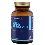 PUREO HEALTH WITAMINA B12 FORTE, 90 KAPSUŁEK