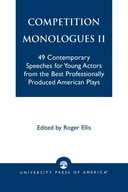 Competition Monologues II: 49 Contemporary