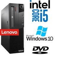 Wydajny PC Lenovo M93 i5 4GB 120GB SSD Win10 DVD
