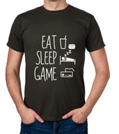 koszulka EAT SLEEP GAME prezent