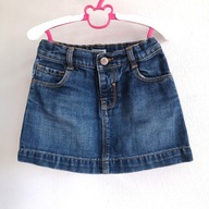 Oldschoolowa spódniczka mini jeansowa Old Navy 98-104 / suknja (603)
