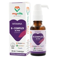 MyVita VITAMIN B complex Aktívne kvapky 30ml