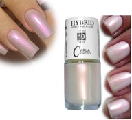 CARLA HYBRID EFFECT lakier bez użycia lampy UV top / lakier 2w1 pink glow