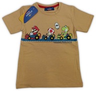 T-shirt koszulka Super Mario beżowy 104