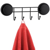 Wieszak łazienkowy uchwyt na ręcznik haczyk czarny