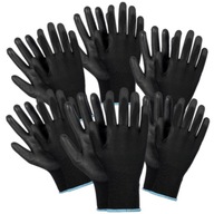 Flexibilné pracovné rukavice PU Ochranné viacúčelové CE EN 420 8