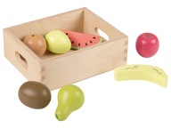 Drevené Hračky Ovocie + Box PlayTIve