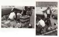 MOTORYZACJA PRL Samochód Wyścig Tor Kielce ok1985