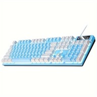 Mechanická klávesnice DSJ K500 modrá s podsvícením USB