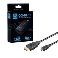 CONNECT konvertor HDMI-USB, 4K Video/Audio, Stream