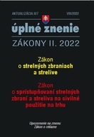 Aktualizácia II/7 2022 – Strelné zbrane a stre...