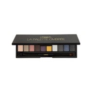 Sada na make-up 10 odtieňov očných tieňov Loreal La Palette Ombree