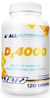 ALLNUTRITION VIT D3 4000 120 TAB SILA 240 PORCIÍ