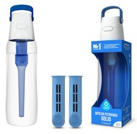 Filtračná fľaša Dafi Solid 0,7 l modrá/zafírová + 2 FILTRE