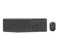 Zestaw klawiatura i mysz Logitech MK235 czarny