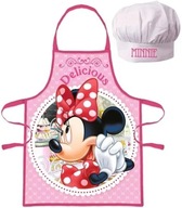 Dievčenská zástera s kuchárskou čiapkou Minnie Mouse - Disney - Delicious