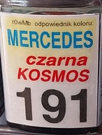 ZAPRAWKA LAKIERNICZA MERCEDES 191 czarna kosmos