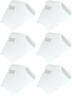 Koperta standard C4 pasek HK okno 50szt biały x6