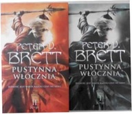 Pustynna Włócznia. Księga I i II - Brett