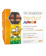 Marnys Protect Junior Mleczko pszczele propolis i 12 witamin 20 fiolek